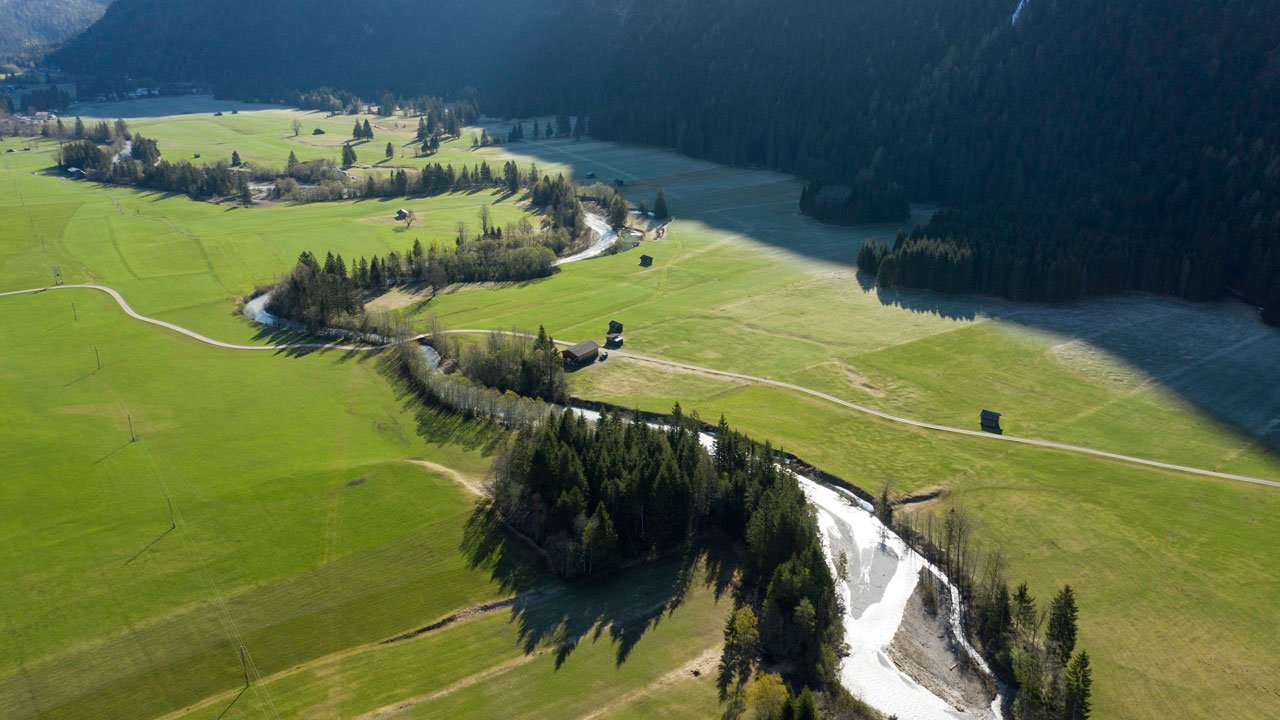 The Leutascher Ache river, © Tirol Werbung/Mario Webhofer