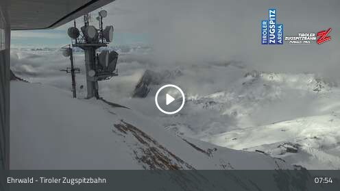 Webcam Tiroler Zugspitzbahn Bergstation