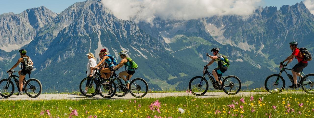 Mountain biking in the Wilder Kaiser Mountains, © Wilder Kaiser