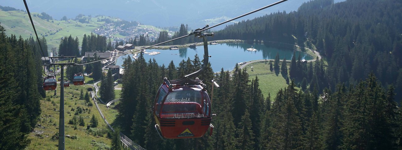Alpkopfbahn cable car in Serfaus, © Skiserfaus.at