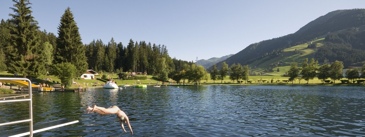 Kirchberg swimming lake, © Kitzbüheler Alpen - Brixental