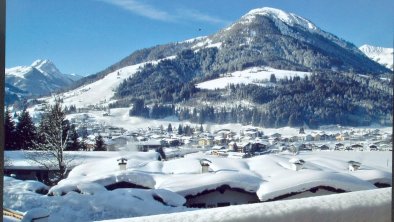 Blick auf Gaisberg Winter