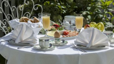 Frühstück im Garten, © Zimmermann Matthias