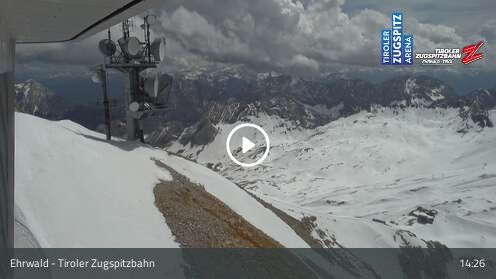 Webcam Tiroler Zugspitzbahn Bergstation