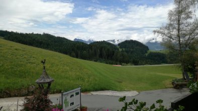 Berggasthof Moosbauer Erl - Ausblick vom Zimmer, © Gramshammer