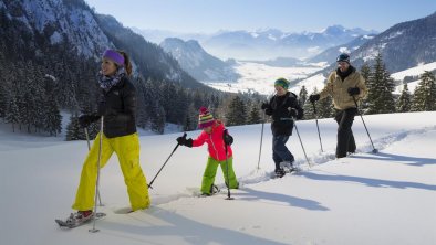 Kaiserwinkl, Winterurlaub, Schneeschuhwandern