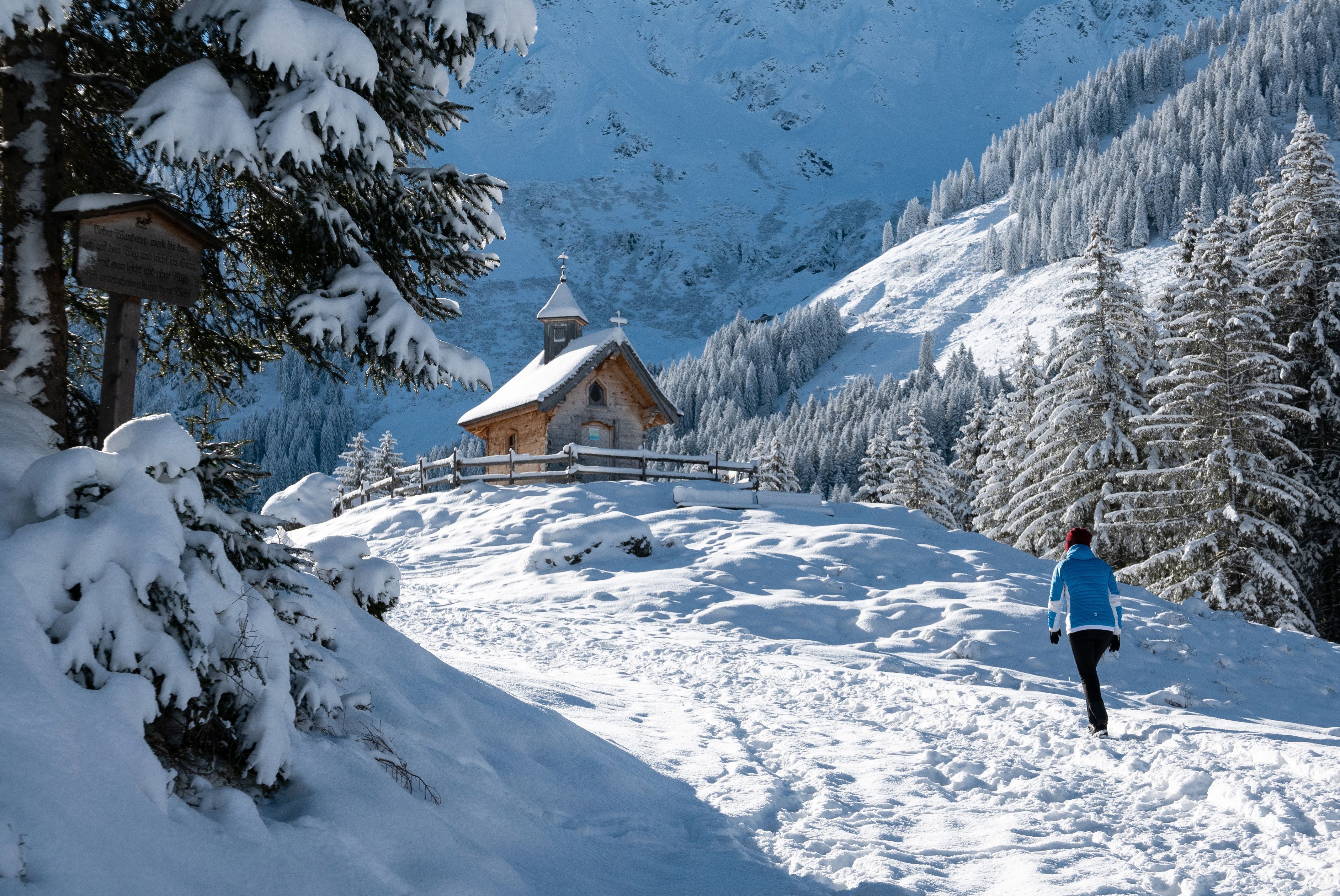 Schönanger in der Wildschönau im Winter