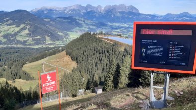 Steilhang bei der Streifabfahrt