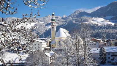 Dorfbild Reith Winter Kirche_Alpbachtal Tourismus_, © Alpbachtal Tourismus
