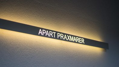 Eingang Apart Praxmarer