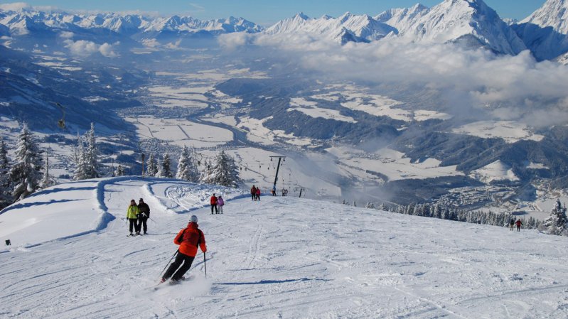 Kellerjoch ski resort above Schwaz, © Silberregion Karwendel