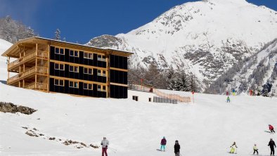 Skifahren direkt von der Haustür aus