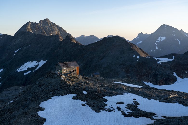 As its name suggests, the Hochstubaih&uuml;tte is one of the highest huts in the Stubai Alps.