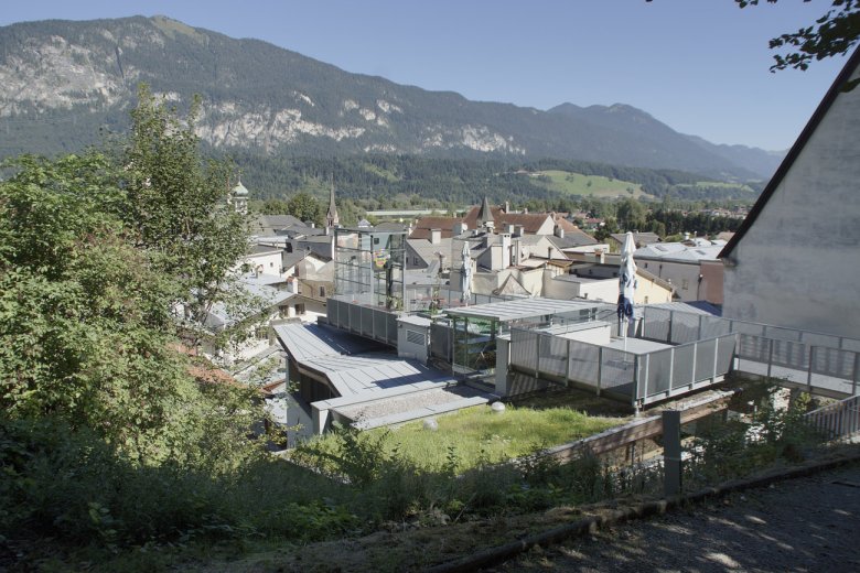 The view from Malerwinkel Restaurant’s Rooftop Terrace