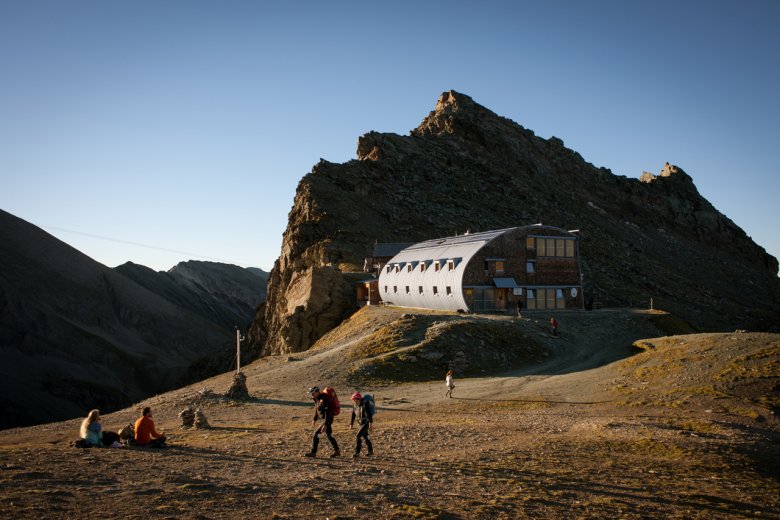 St&uuml;dlh&uuml;tte Hut.
