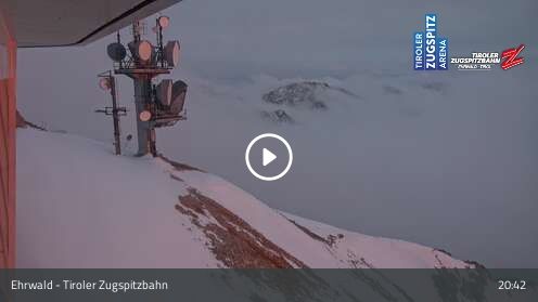 Webcam Tiroler Zugspitzbahn Bergstation