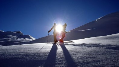 Skitour bei schönsten Wetter
