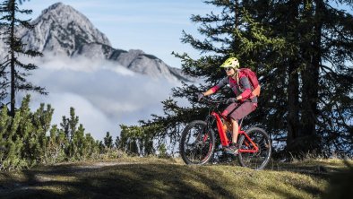 Biken im Leutaschtal