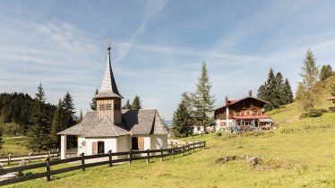 The Kaindlhütte hut in the Wilder Kaiser Mountains, © W9 studios