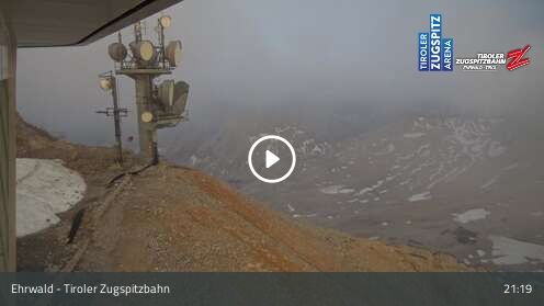 Webcam Tiroler Zugspitzbahn Bergstation