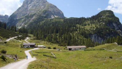 Seebenalm mit Sonnenspitze