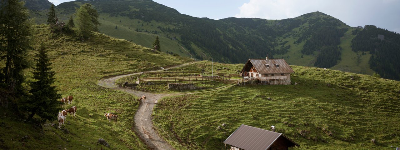 Bergalm hut in the Rofan Mountains, © Tirol Werbung Jens Schwarz