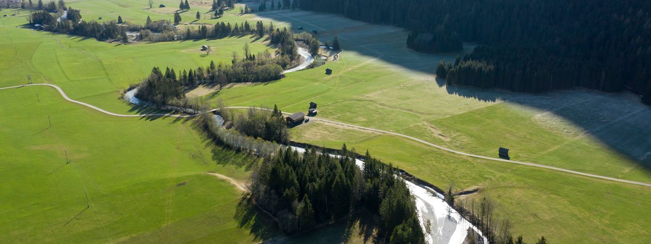 The Leutascher Ache river, © Tirol Werbung/Mario Webhofer