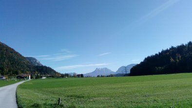 Blick zum Wilden Kaiser, © Annelies Dollinger