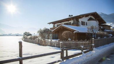 Unser Haus im Winter