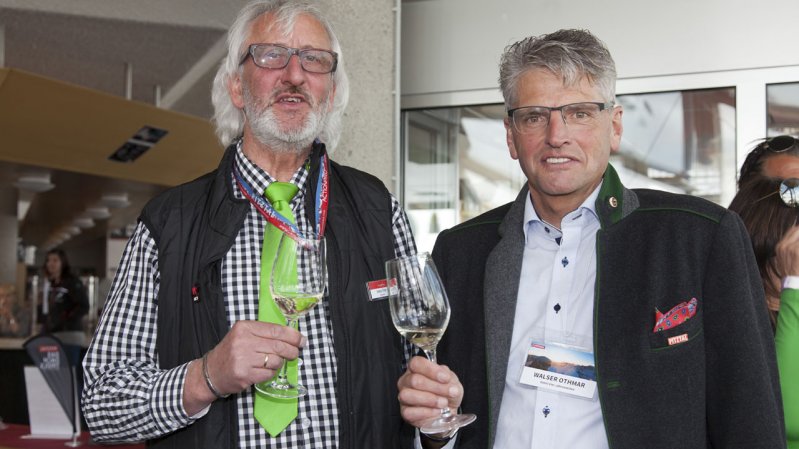 Sepp Eiter, Host at Café 3440, and Othmar Walser, Owner of Vier Jahreszeiten Hotel in Mandarfen, © TVB Pitztal