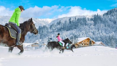 Reiten im Winter