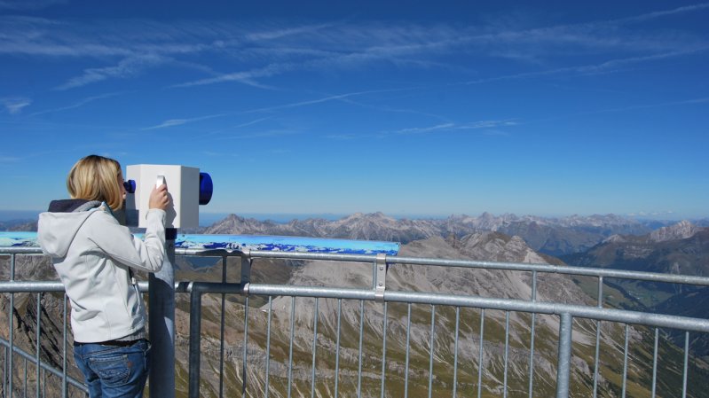 View from Valluga, © TVB St Anton am Arlberg