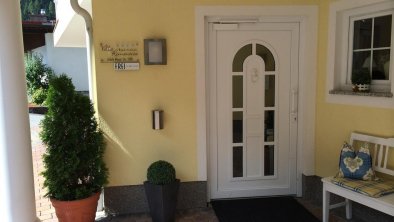 Eingang Villa Romantica Mayrhofen
