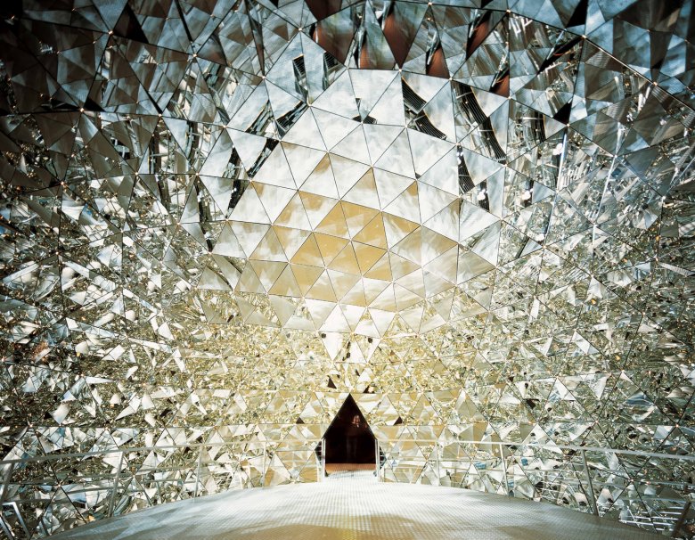 Inside the Swarovski Crystal Worlds. Photo: Swarovski Kristallwelten