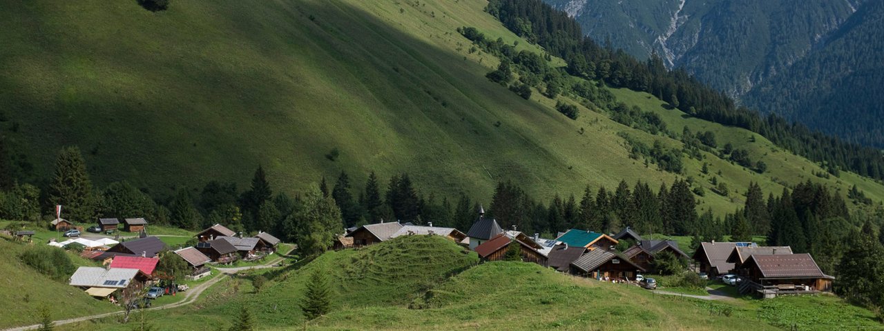 Fallerschein alpine village in the Lechtal Valley, © Tirol Werbung/Jörg Koopmann