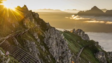 Scenic vistas and steep hills: The Stubai UItra Trail throws rugged terrain, snow and glaciers at all athletes hoping to complete this epic challenge, © Andi Frank