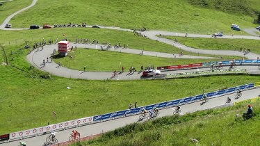The last rigorous climb before the riders finally unclip their pedals at the summit finish atop Kitzbühel Horn, © Kitzbühel Tourismus