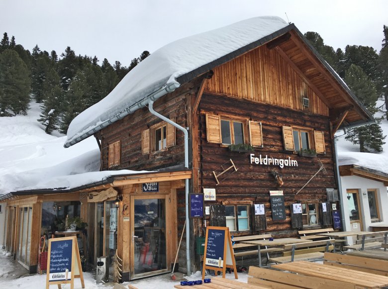 Quaint Feldringalm Alpine Pasture Hut, a place where you will be made to feel truly at home.
