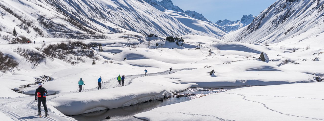 The Bielerhöhe cross-country skiing trail, © TVB Paznaun Ischgl