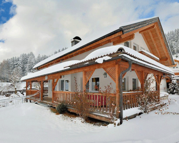 Wirt's Lodge im Winter