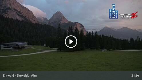 Webcam Ehrwalder Alm