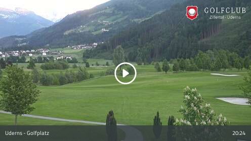 Webcam Uderns Golfplatz