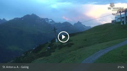 Webcam Galzig Bergstation