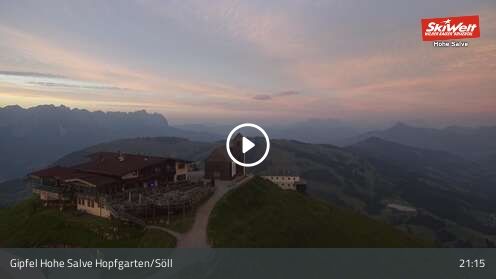 Webcam Gipfel Hohe Salve - Söll