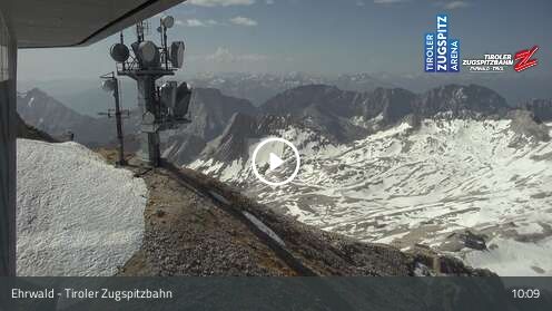 Webcam Tiroler Zugspitzbahn Bergstation