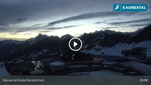 Webcam Kaunertaler Gletscherzentrum