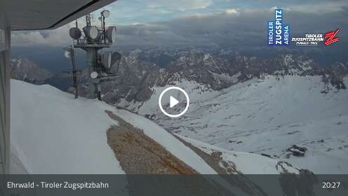 Webcam Tiroler Zugspitzbahn Bergstation