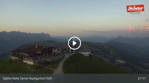 Webcam Gipfel Hohe Salve - Söll