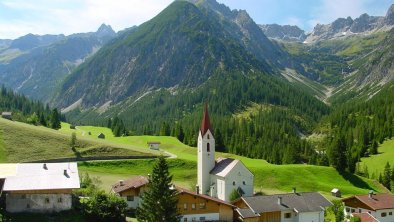 Ausblick vom Gasthof Alpenrose