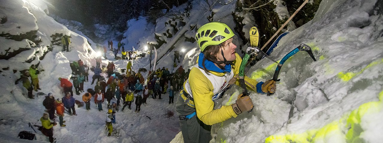 Festival participants at the Ice Climbing Festival in East Tirol	are sure to have an experience to remember, © Martin Lugger